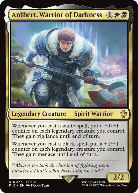 Ardbert, Warrior of Darkness [FIC - 77]