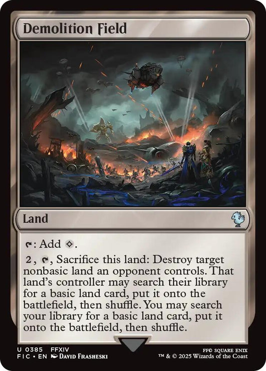 Demolition Field [FIC - 385]