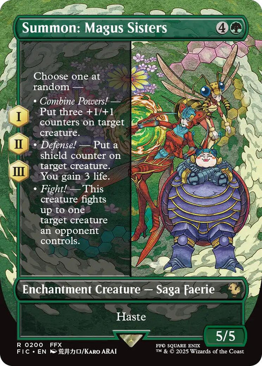 Summon: Magus Sisters (Borderless)