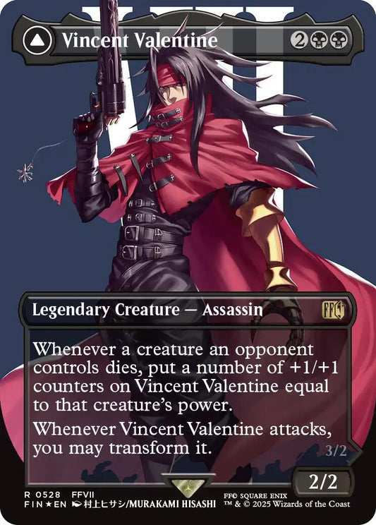 Vincent Valentine (Borderless) (Surge Foil) [FIN - 528]