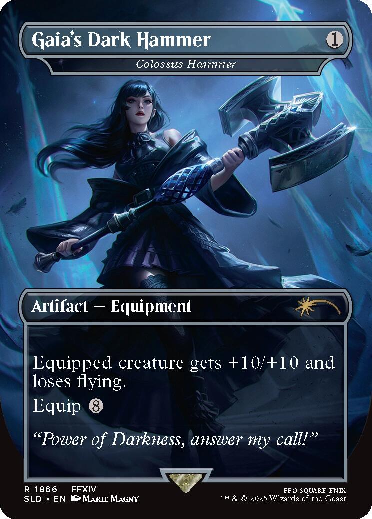 Gaia's Dark Hammer - Colossus Hammer
