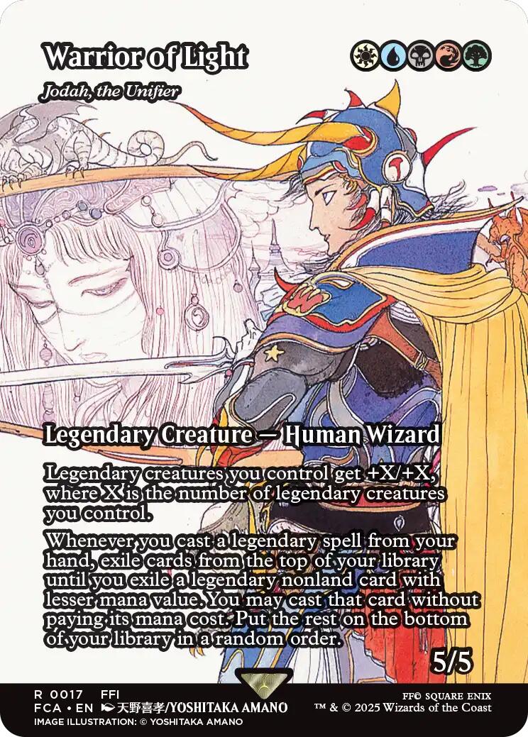 Warrior of Light - Jodah, the Unifier (Showcase) [FCA - 17]