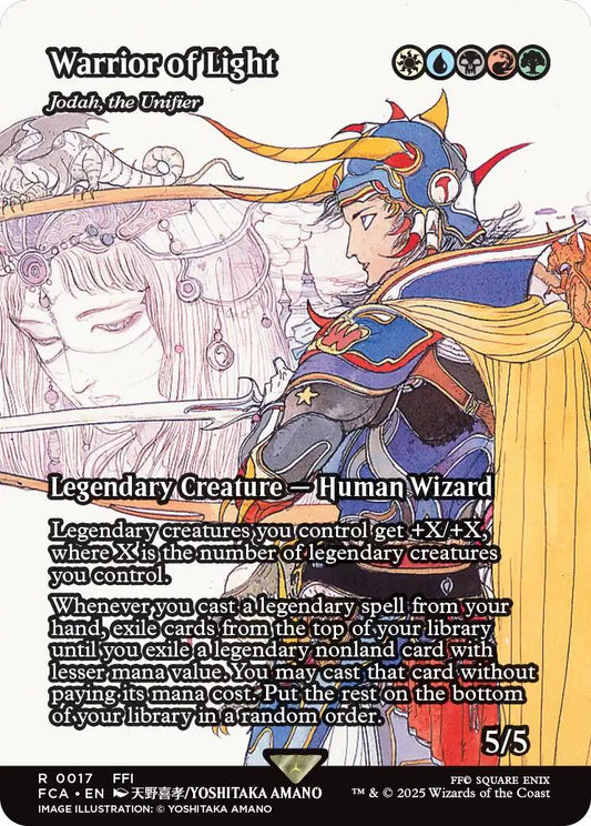 Warrior of Light - Jodah, the Unifier (Showcase) [FCA - 17]
