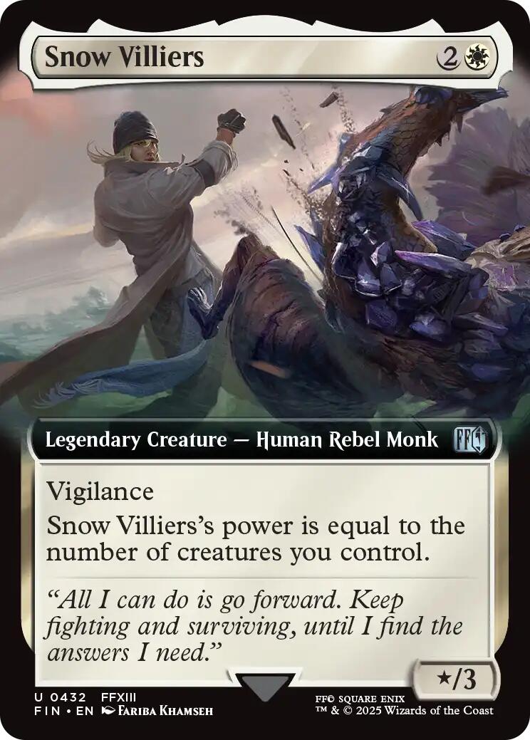 Snow Villiers (Extended Art) [FIN - 432]