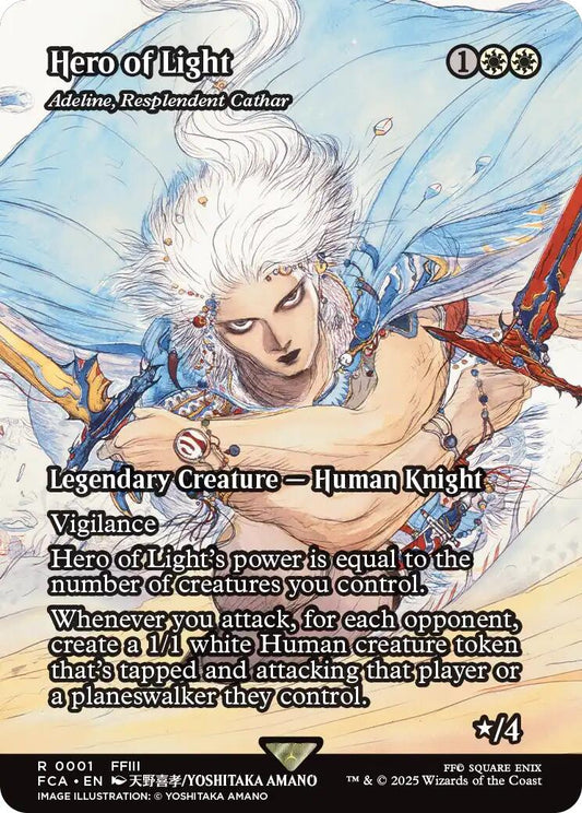 Hero of Light - Adeline, Resplendent Cathar (Showcase) [FCA - 1]
