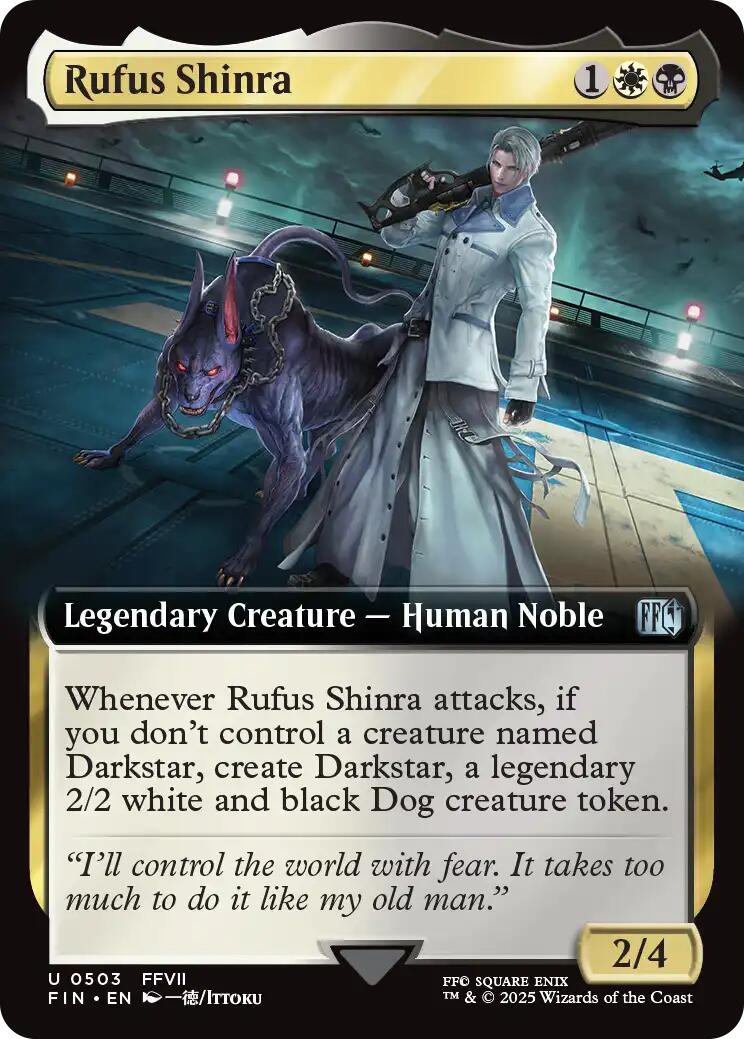 Rufus Shinra (Extended Art) [FIN - 503]