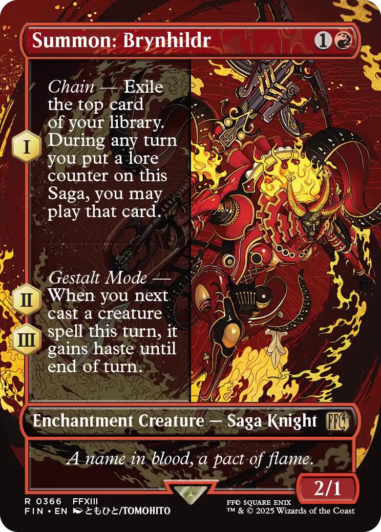 Summon: Brynhildr (Borderless)