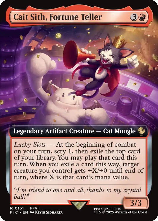 Cait Sith, Fortune Teller (Extended Art) [FIC - 151]