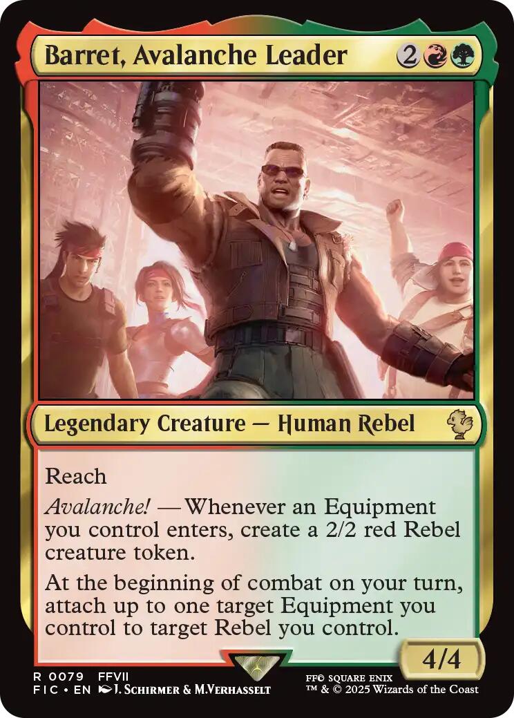 Barret, Avalanche Leader (Surge Foil)