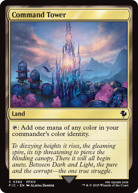 Command Tower (0382) (Surge Foil) [FIC - 382]