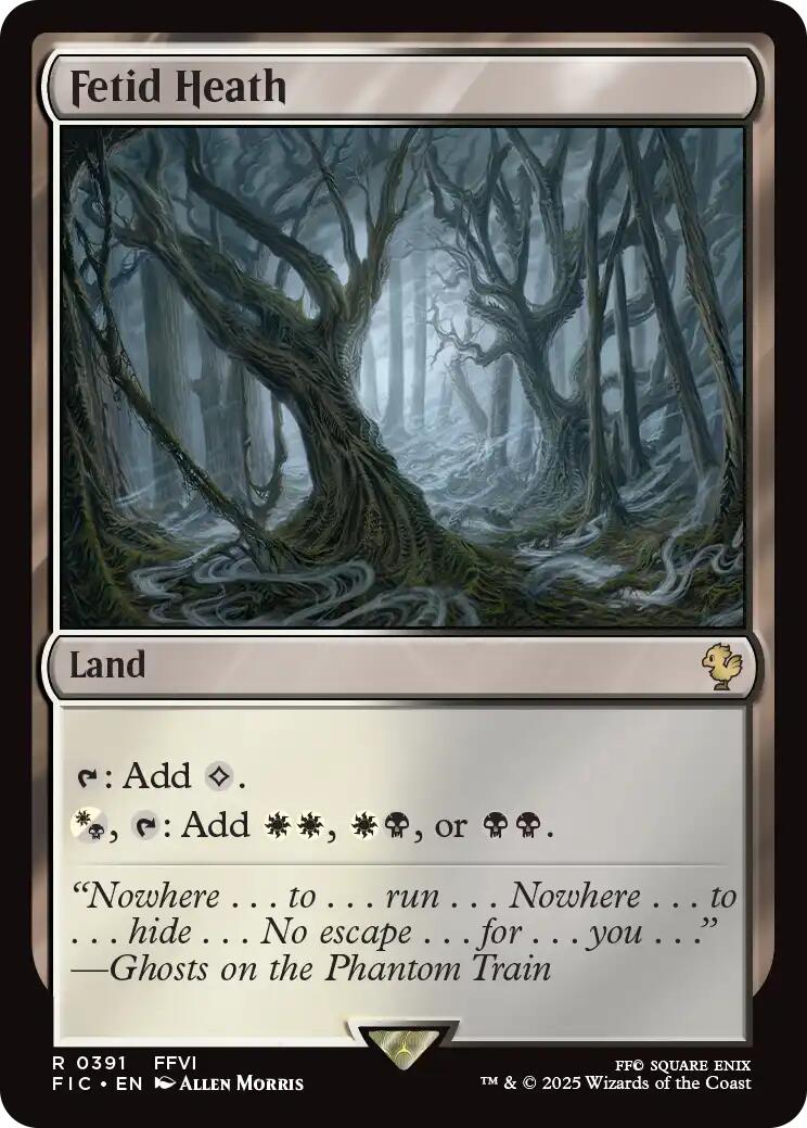 Fetid Heath (Surge Foil) [FIC - 391]