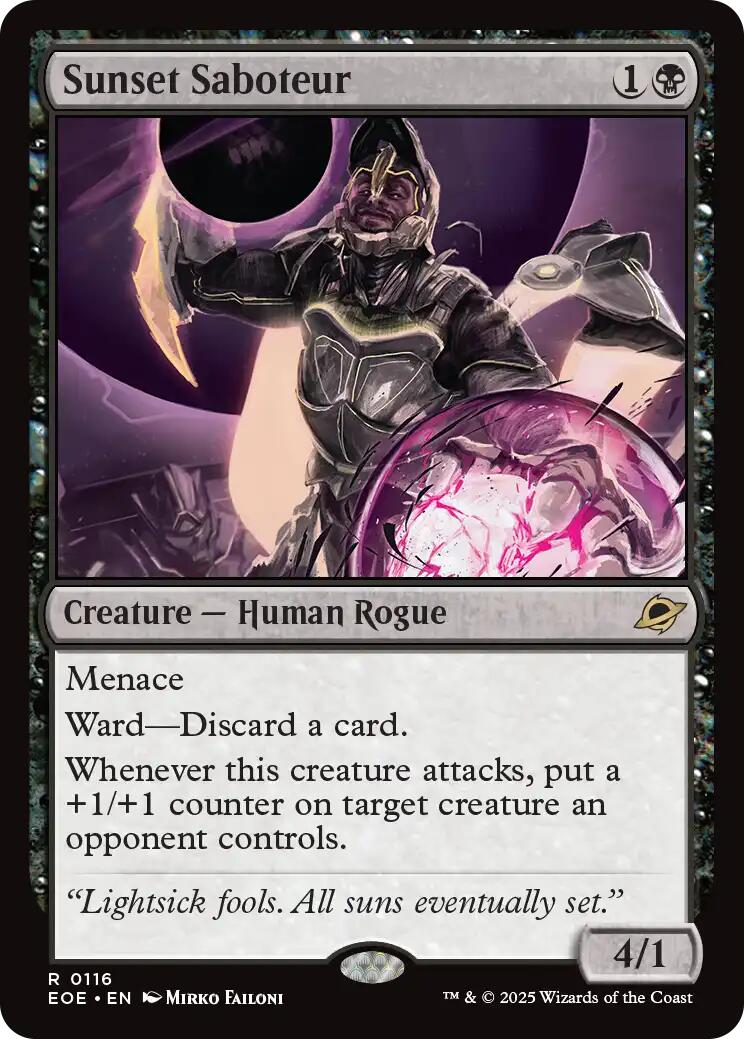 Sunset Saboteur [EOE - 116]