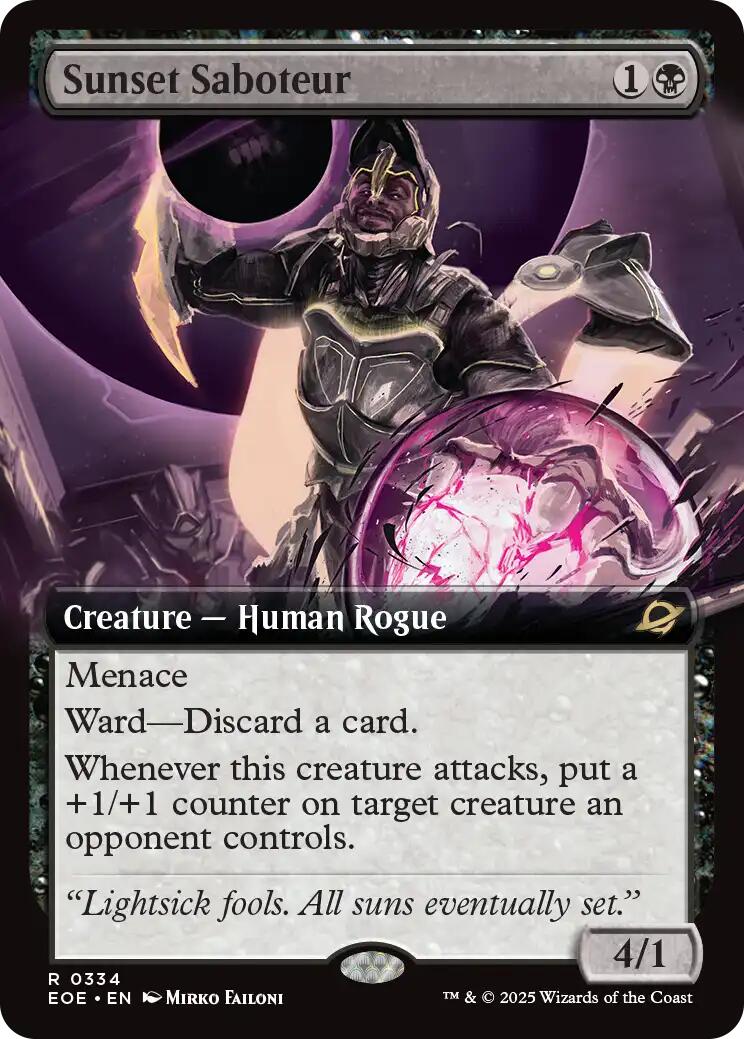 Sunset Saboteur (Extended Art)