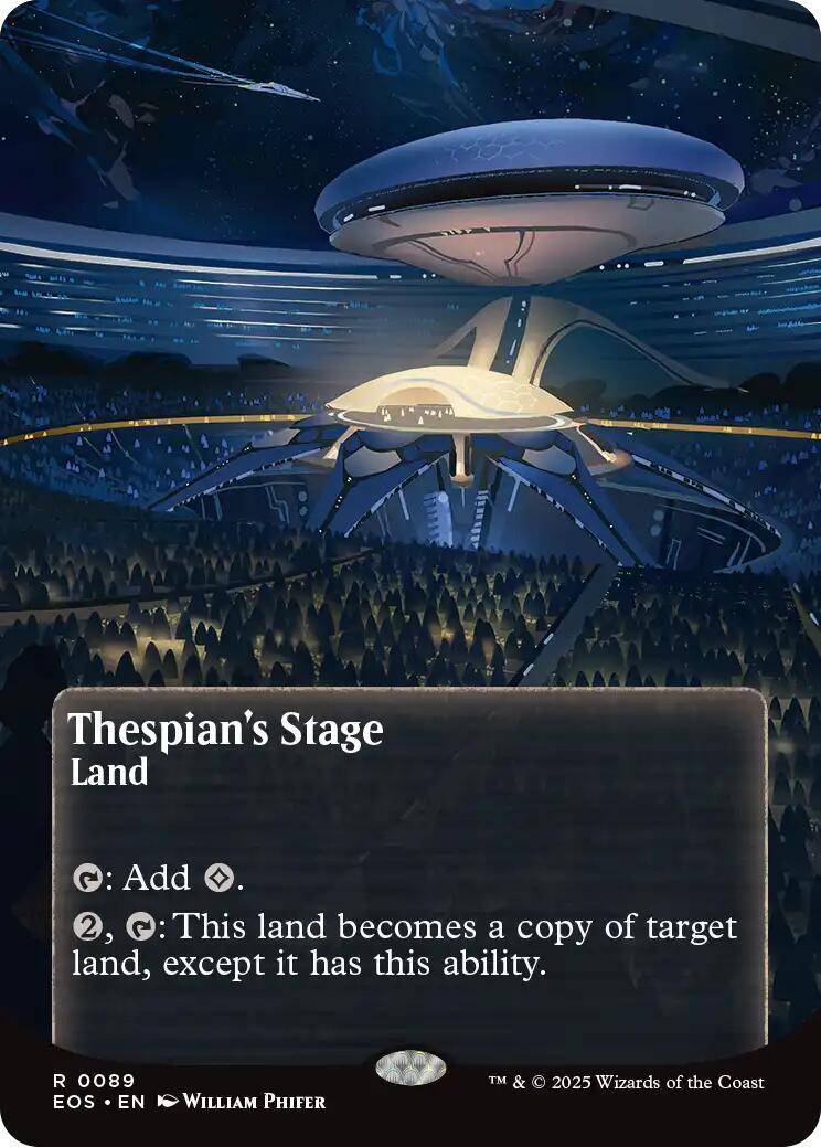 Thespian's Stage (0089) (Borderless)