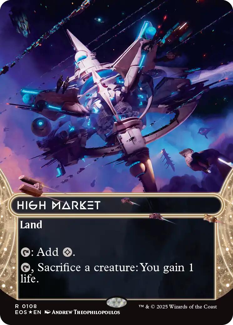 High Market (0108) (Borderless) (Galaxy Foil)