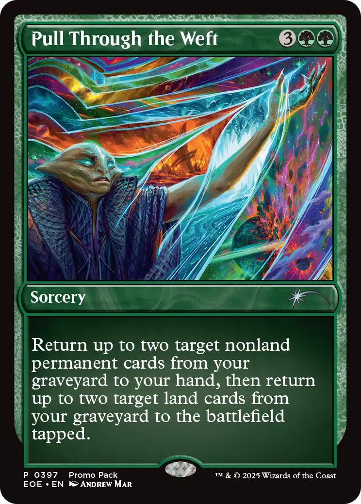 Pull Through the Weft