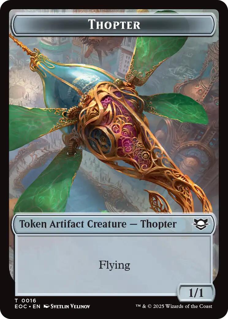 Thopter // Gnome Double-Sided Token