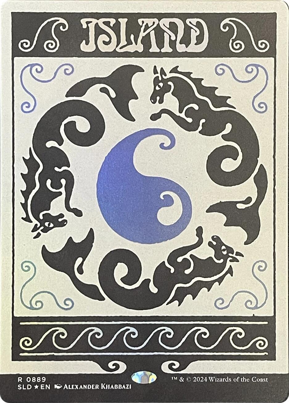 Island (0889) (Rainbow Foil)
