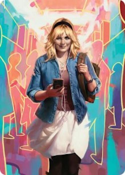Gwen Stacy Art Card (13/54)