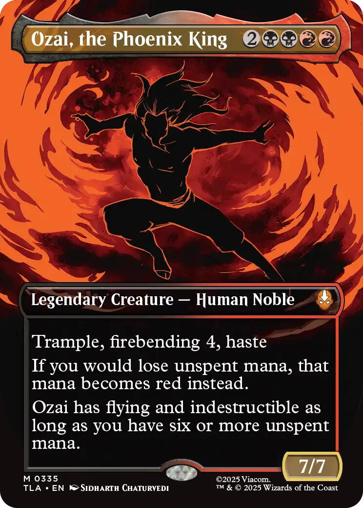 Ozai, the Phoenix King (0335) (Borderless)