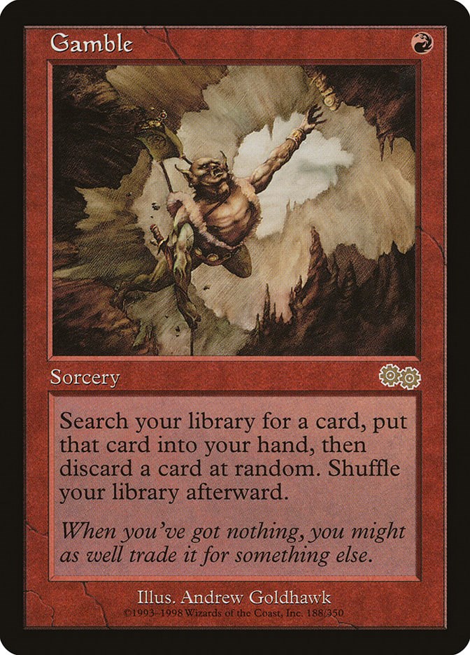 Gamble [USG - 188]
