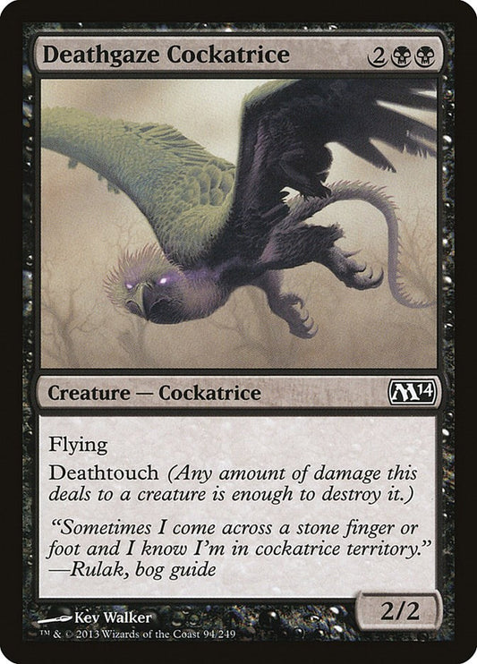 Deathgaze Cockatrice [M14 - 94]