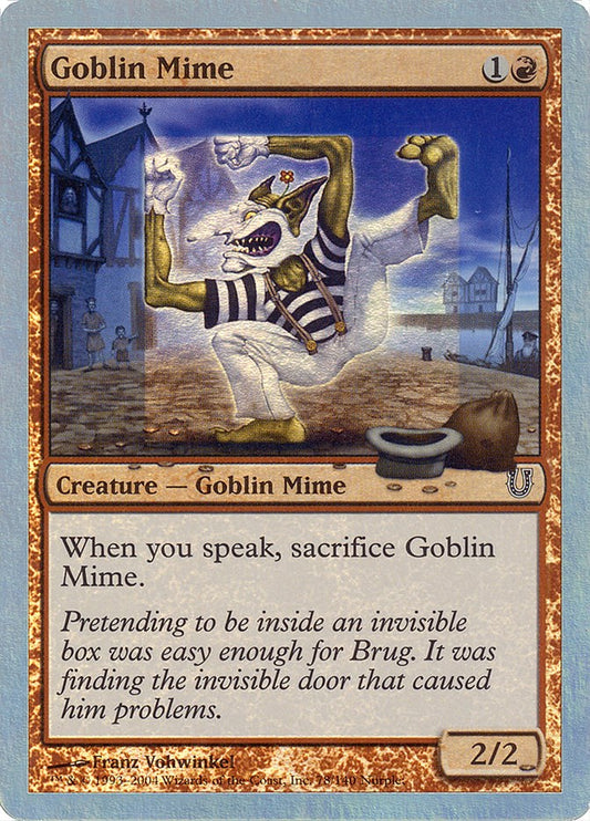 Goblin Mime (Alternate Foil) [UNH - 78]