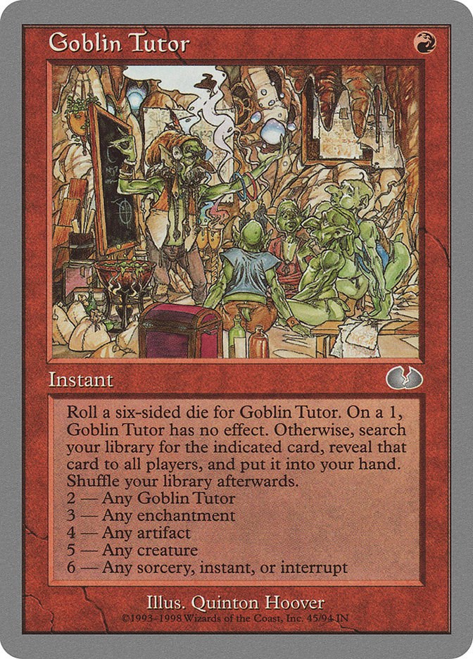 Goblin Tutor [UGL - 45]