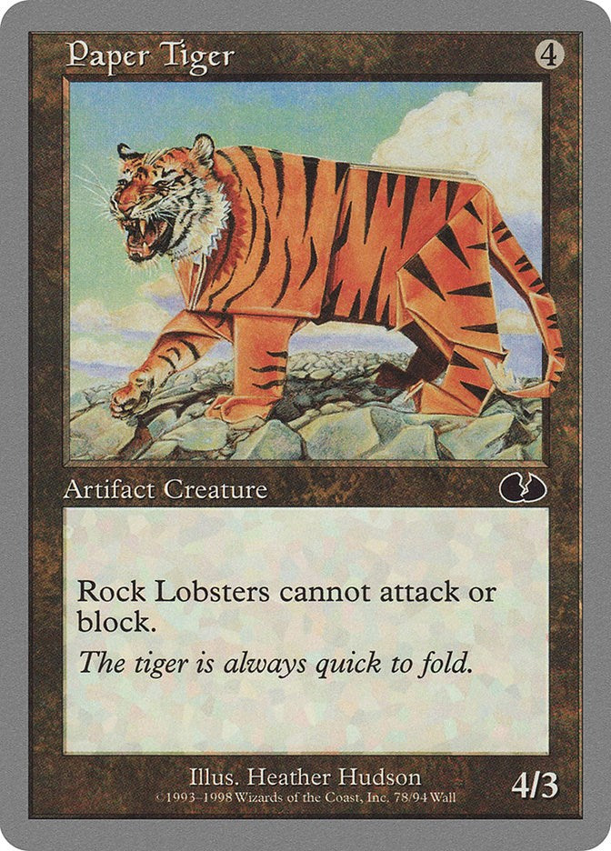 Paper Tiger [UGL - 78]