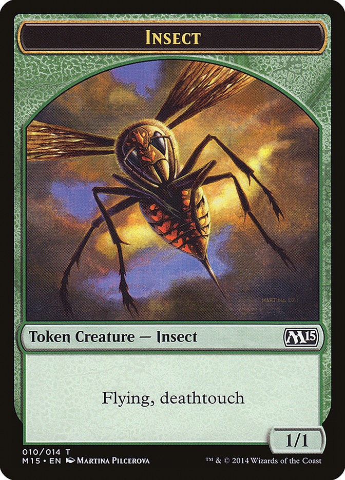 Insect Token (Deathtouch) [M15 - 10]